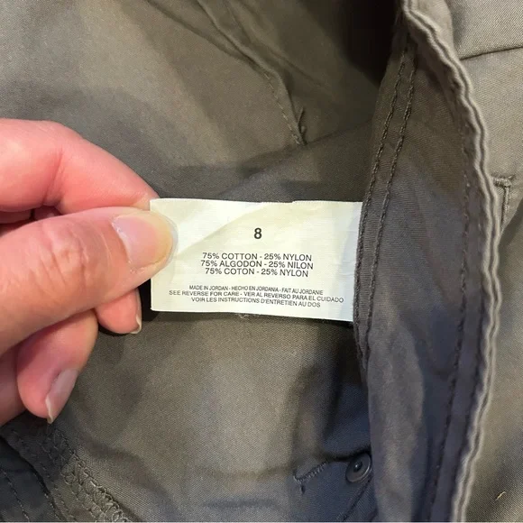 Gloria Vanderbilt Utility Mini Skirt – Size 8 - Picture 6 of 7